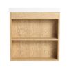 Modern 24" Bathroom Vanity Sink Combo With Spacious Storage And Construction - Oak - Image 16