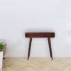 Curved Hallway Table - Chestnut - Image 10