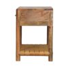 Regency - Woven Nightstand With Drawer - Light Brown - Image 9