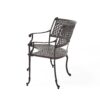 Sector - Bench With Curved Design And Diamond Cross Seat - Copper - Image 8