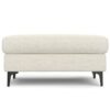 Ava - Mid Century Ottoman - Cream - Image 2