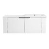 Modern 48" Bathroom Vanity Sink Combo With Spacious Storage - White - Image 9