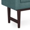Scott - Ottoman Bench - Smoky Teal - Image 10