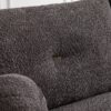 Lamb's Wool 2 Seater Cushion Sofa Comfortable Sofa For Living Room Bedroom And Other Casual Spaces Lamb's Wool Sofa With 2 Cushions And 2 Ball Pillows (Set of 2) - Gray - Image 13