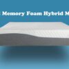 Hopewell - 12" California King Size Medium Cooling Gel Memory Edge Support Pocket Spring Removable Cover Hybrid Mattress - White / Gray - Image 6
