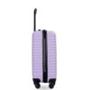 20" Carry On Luggage Lightweight Suitcase, Spinner Wheels - Lavender Purple - Image 10