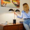 Nova - Hydro Table Lamp With On / Off Switch Double Lamp - Black / Gold / Marble - Image 10