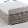 Outdoor Ottoman With Cushion - Gray - Image 5