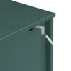 2 Door 2 Drawer Cabinet, American Furniture, Suitable For Bedroom, Living Room, Study - Dark Green - Image 20