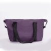 5 Piece Set (18/23/27/Travelbag /Toiletry Bag), Softshell Suitcase Spinner Wheels Terylene Polyester Luggage Sets Carry On Suitcase Luggage Lightweight Durable Suitcase - Purple - Image 13