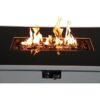 Rectangular Fire Pit With Frame - White - Image 8