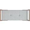 Cora - Mid-Century Modern Gray Bench - Gray - Image 7