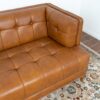 Mara - Tufted Sofa - Cognac / Tan - Image 10