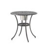 3 Piece Outdoor Aluminium Cast Bistro Set With Ice Bucket - Copper - Image 9