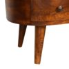 Mini Chesnut Wave Coffee Table - Chestnut - Image 9