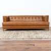 Mara - Tufted Sofa - Cognac / Tan - Image 12