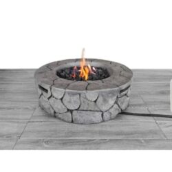 Reinforced - Outdoor Fire Pit - Stone Gray
