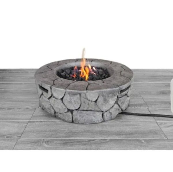 Reinforced - Outdoor Fire Pit - Stone Gray