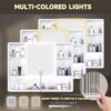 Aluminium Medicine Cabinet Mirror With 3 Colors LED Light And Defogging Function - White - Image 9