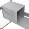 Outdoor Cat House, Diy Cat Enclosure Catio With Double Enter Doors - Light Gray - Image 23