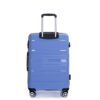 Hardshell Suitcase Double Spinner Wheels Pp Luggage Sets Lightweight Durable Suitcase With Tsa Lock, 3 Piece Set (20/24/28) - Purplish Blue - Image 9