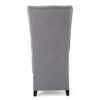 Alight - Upholstered Dining Chair With High Back And Birch Wood Legs - Light Gray - Image 6