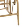 Palos - Outdoor Wicker Glider Chair - Light Brown - Image 10