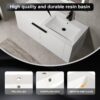 Modern 48" Bathroom Vanity Sink Combo With Spacious Storage - White - Image 7