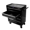 5 Drawers Multifunctional Tool Cart With Wheels - Black - Image 6