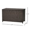 Blake - Wicker Cushion Box - Brown Multi - Image 8