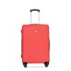 Luggage 4 Piece Lightweight Suitcase With Rotating Wheels, 24" And 28" With Tsa Lock, (16/20/24/28) - Red - Image 8