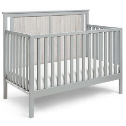 Connelly - 4 In 1 Convertible Crib - Gray, Rockport Gray