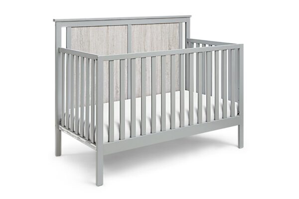 Connelly - 4 In 1 Convertible Crib - Gray, Rockport Gray
