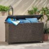 Blake - Wicker Cushion Box - Brown Multi - Image 7