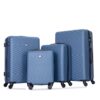 Luggage 4 Piece Lightweight Suitcase With Rotating Wheels, 24" And 28" With Tsa Lock, (16/20/24/28) - Blue - Image 13