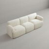 Simone - Sofa - Cream / White - Image 11