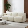Simone - Sofa - Cream / White - Image 6