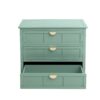 3 Drawer Cabinet For Bedroom, Living Room, Or Study, American Furniture - Light Green - Image 13