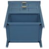 2 Drawer Side Table, American Style, End Table, Suitable For Bedroom - Blue - Image 21