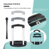 2 Piece Luggage Sets Lightweight Suitcase, Spinner Wheels, (20/14) - Light Blue - Image 8