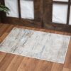 Elegance - 2'7" X 7'3" Area Rug - Ivory, Polyester - Image 2