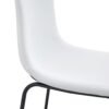 (Set of 2) Modern Minimalist Style Material Bar Stools, Suitable For Kitchen, Bar And Modern Home Design - White - Image 17