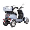 Electric Mobility Scooter With Big Size, High Power - Silver - Image 4