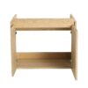 Modern 24" Bathroom Vanity With Ceramic Basin, Wall Mounted Floating Sink Combo, Wooden Storage Cabinet - Oak - Image 14