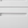 3 Drawer Mobile File Cabinet Under Desk Office, Simple Style Versatile Storage Cabinet For Legal / Letter / A4 Files, 5 Wheel Design Anti-Tilting Cold Rolled Steel Waterproof Moisture-Proof - White - Image 14