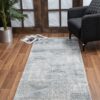 Elegance - 2' X 3' Area Rug - Blue, Polyester - Image 5
