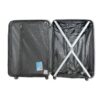 3 Piece Luggage Sets Lightweight Suitcase With Two Hooks, Spinner Wheels, Tsa Lock, (20/24/28) - Gray - Image 6