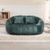 Bean Bag Sofa Lazy Sofa Durable Comfort Lounger High Back Chair For Indoor & Outdoor Use - Emerald - Image 10