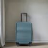 20" Carry On Luggage Lightweight Suitcase, Spinner Wheels - Green - Image 3
