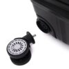 3 Piece Travel Lightweight Suitcase With Wheels, Password Lock, Business And Travel Carry On Luggage (20" / 24" / 28") - Black - Image 7